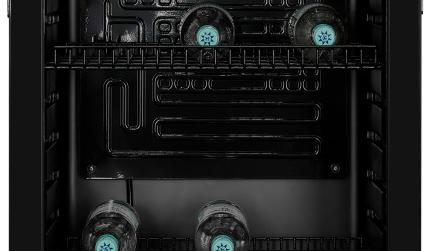 Exquisit Kühlschrank Flaschenkühlschrank Glastür