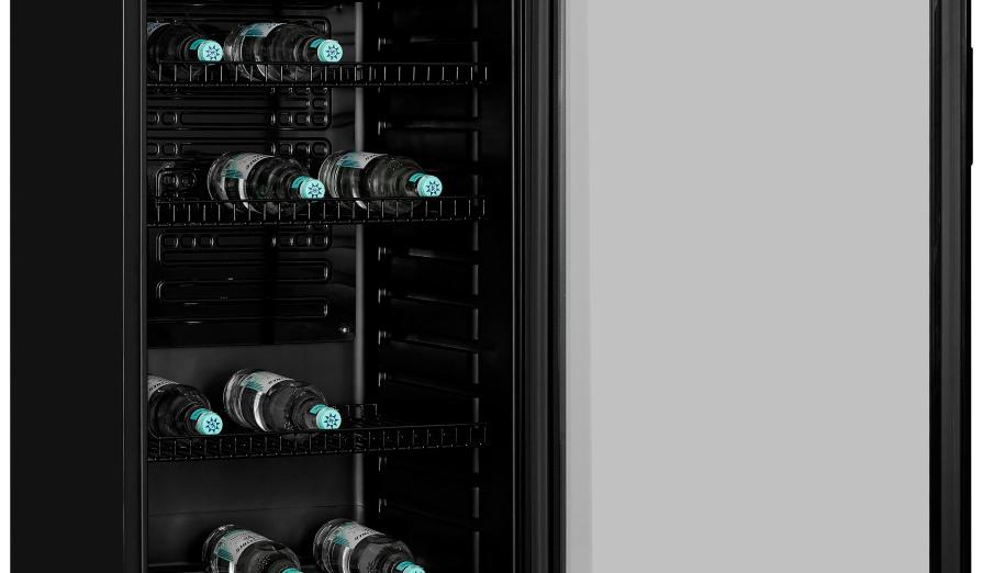 Exquisit Kühlschrank Flaschenkühlschrank Glastür