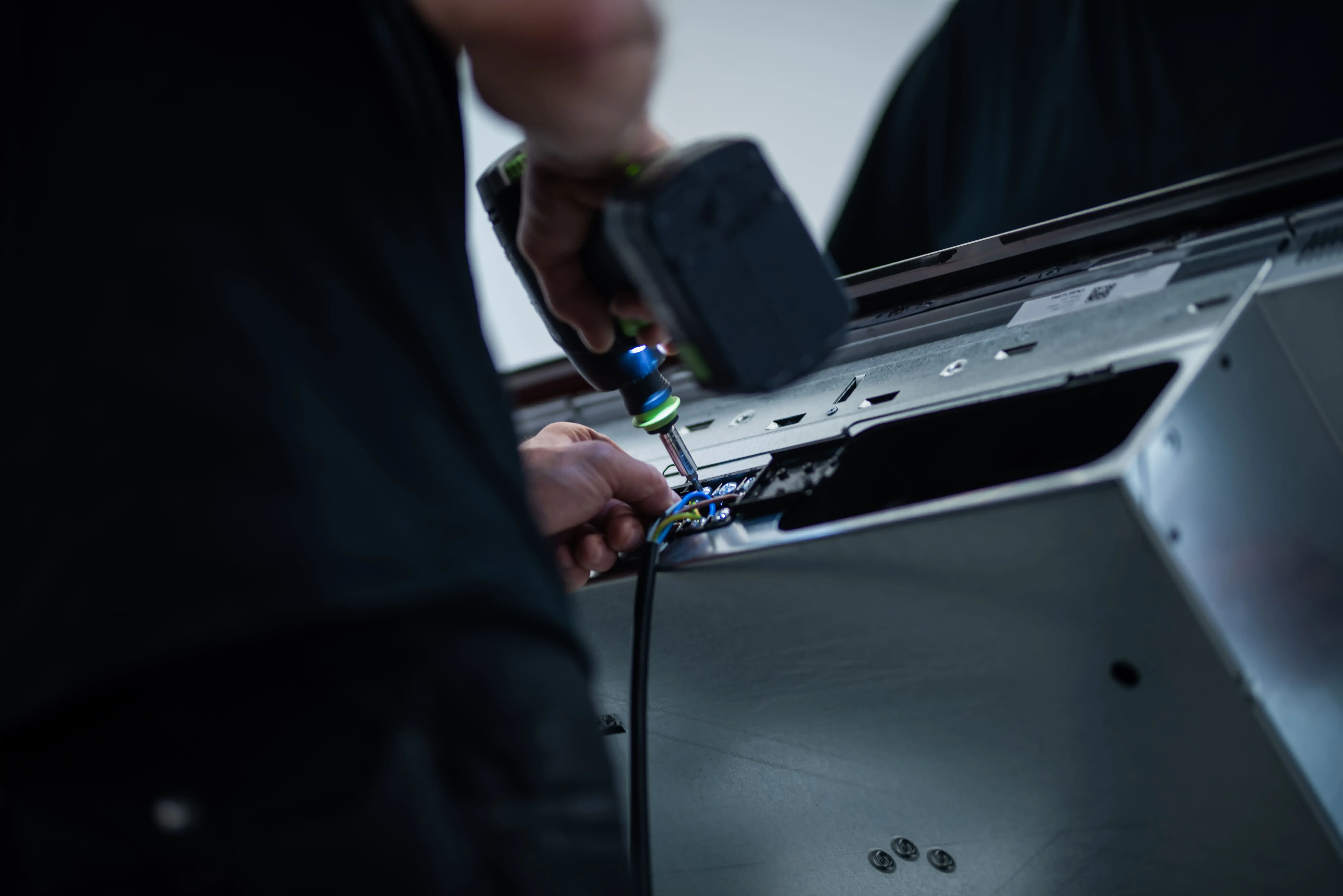 Hausgeräte-Einbau, Montage